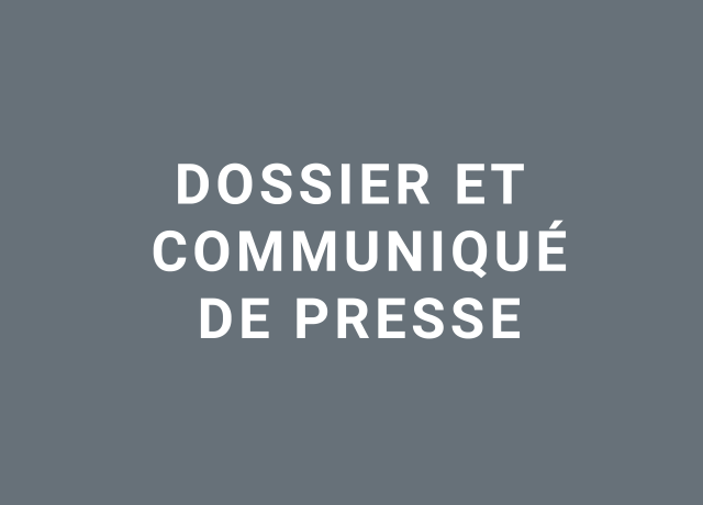 Communiqué de presse