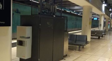 Visuel du quai du RER C station Avenue Foche